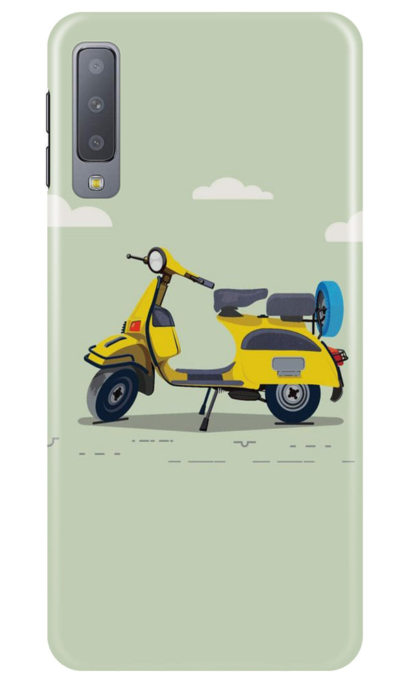 Vintage Scooter Case for Samsung Galaxy A70 (Design No. 260)