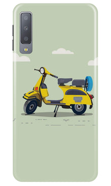 Vintage Scooter Mobile Back Case for Samung Galaxy A70s (Design - 260)