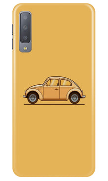 Vintage Car Mobile Back Case for Samung Galaxy A70s (Design - 262)