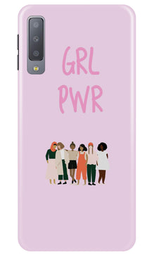 Girl Power Mobile Back Case for Samung Galaxy A70s (Design - 267)