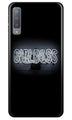 Girl Boss Black Case for Samsung Galaxy A70 (Design No. 268)