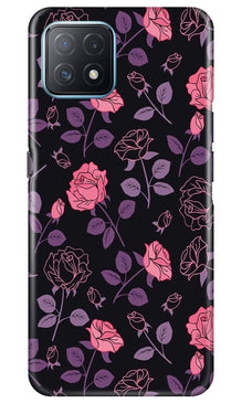 Rose Pattern Mobile Back Case for Oppo A72 5G (Design - 2)