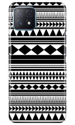 Black white Pattern Case for Oppo A72 5G