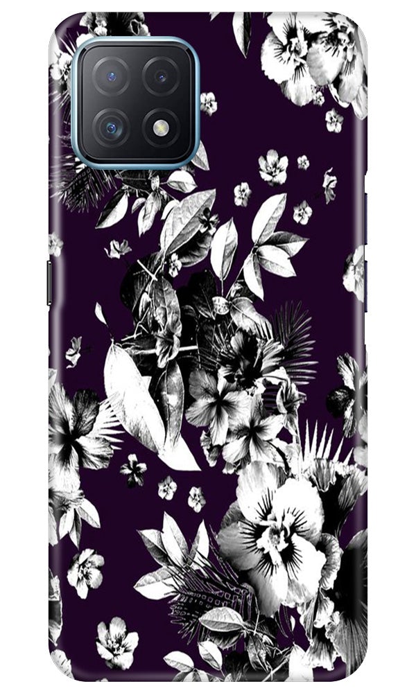 white flowers Case for Oppo A72 5G
