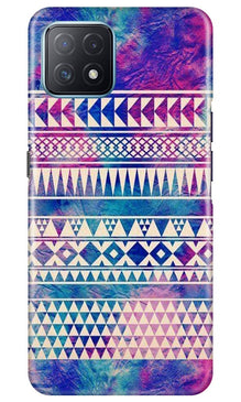 Modern Art Mobile Back Case for Oppo A72 5G (Design - 8)