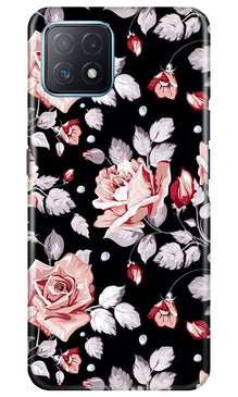 Pink rose Mobile Back Case for Oppo A72 5G (Design - 12)