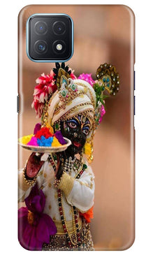 Lord Krishna2 Mobile Back Case for Oppo A73 5G (Design - 17)