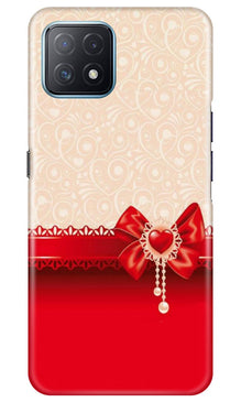 Gift Wrap3 Mobile Back Case for Oppo A73 5G (Design - 36)