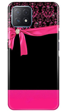 Gift Wrap4 Mobile Back Case for Oppo A73 5G (Design - 39)