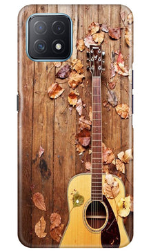 Guitar Mobile Back Case for Oppo A73 5G (Design - 43)