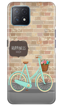 Happiness Mobile Back Case for Oppo A73 5G (Design - 53)