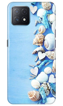Sea Shells2 Mobile Back Case for Oppo A73 5G (Design - 64)