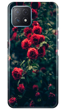 Red Rose Mobile Back Case for Oppo A73 5G (Design - 66)
