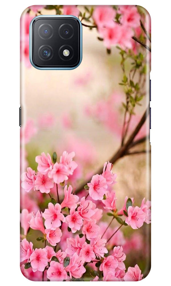 Pink flowers Case for Oppo A73 5G