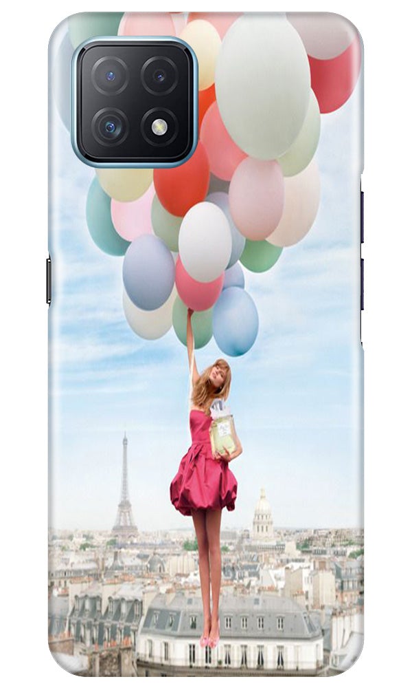 Girl with Baloon Case for Oppo A73 5G