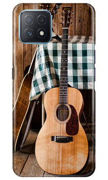 Guitar2 Mobile Back Case for Oppo A73 5G (Design - 87)
