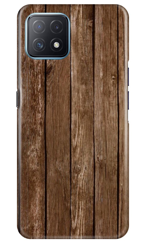 Wooden Look Case for Oppo A73 5G(Design - 112)