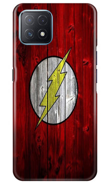Flash Superhero Mobile Back Case for Oppo A73 5G  (Design - 116)