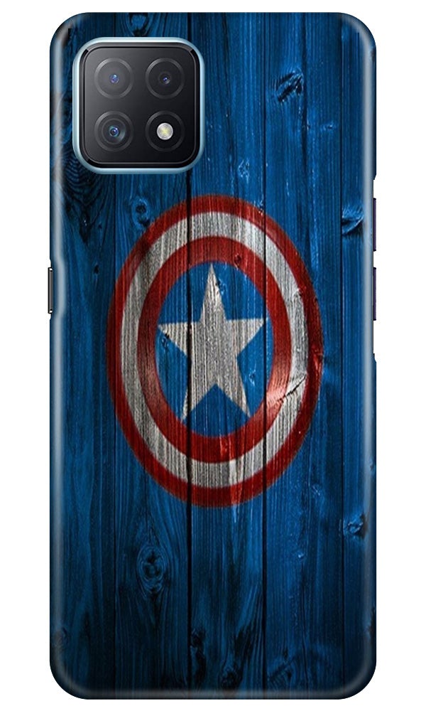 Captain America Superhero Case for Oppo A73 5G(Design - 118)