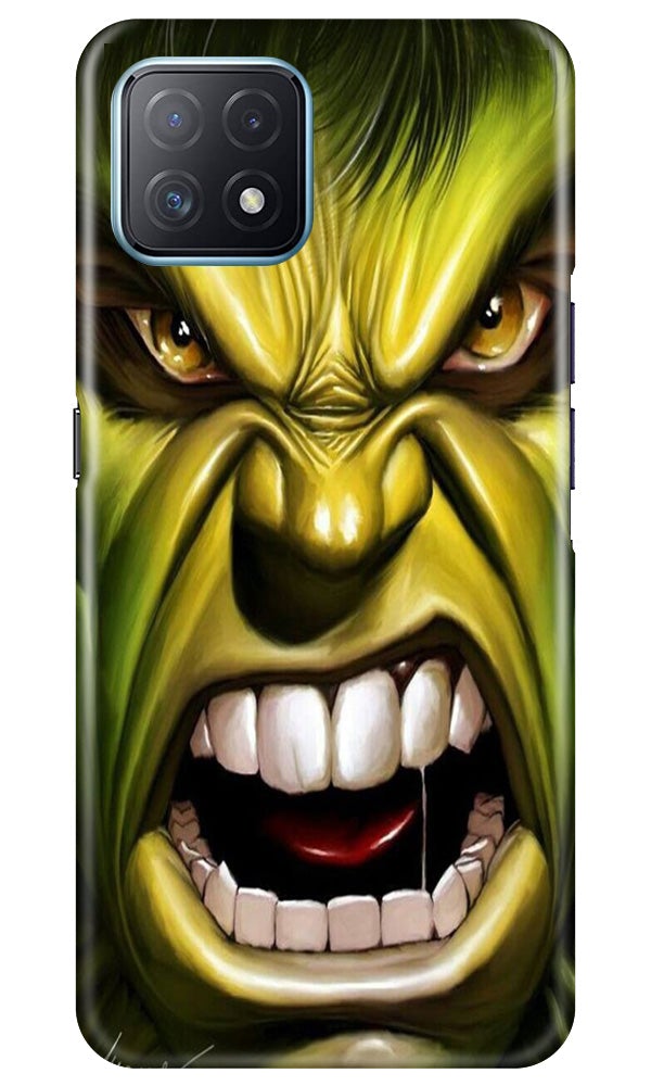 Hulk Superhero Case for Oppo A73 5G(Design - 121)