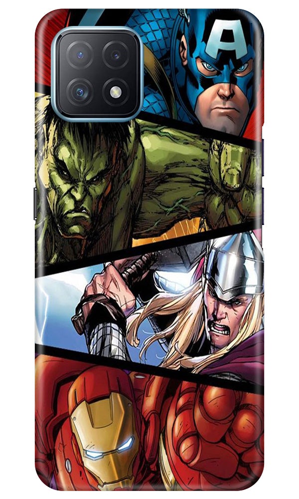 Avengers Superhero Case for Oppo A73 5G(Design - 124)