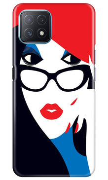 Girlish Mobile Back Case for Oppo A73 5G  (Design - 131)