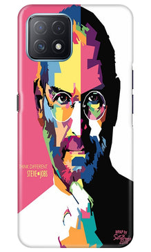 Steve Jobs Mobile Back Case for Oppo A73 5G  (Design - 132)