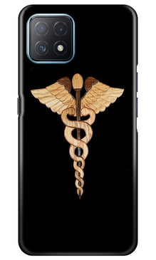 Doctor Logo Mobile Back Case for Oppo A73 5G  (Design - 134)