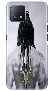 Lord Shiva Mobile Back Case for Oppo A73 5G  (Design - 135)