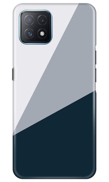 Blue Shade Mobile Back Case for Oppo A73 5G (Design - 182)