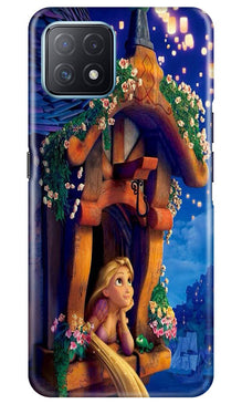 Cute Girl Mobile Back Case for Oppo A73 5G (Design - 198)