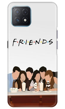 Friends Mobile Back Case for Oppo A73 5G (Design - 200)