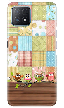 Owls Mobile Back Case for Oppo A73 5G (Design - 202)