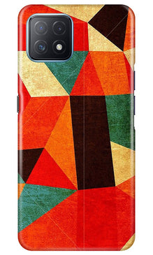 Modern Art Mobile Back Case for Oppo A73 5G (Design - 203)