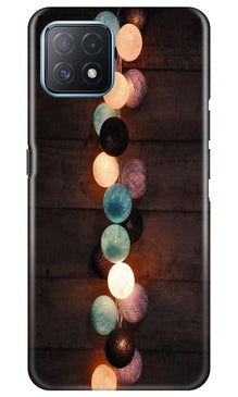 Party Lights Mobile Back Case for Oppo A73 5G (Design - 209)