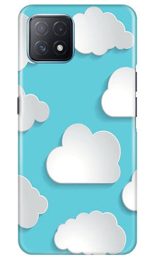 Clouds Mobile Back Case for Oppo A73 5G (Design - 210)
