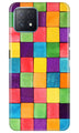 Colorful Square Case for Oppo A73 5G (Design No. 218)