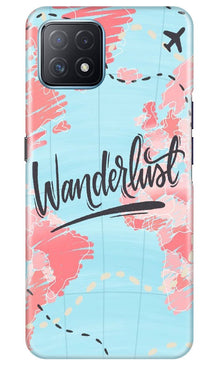 Wonderlust Travel Mobile Back Case for Oppo A73 5G (Design - 223)