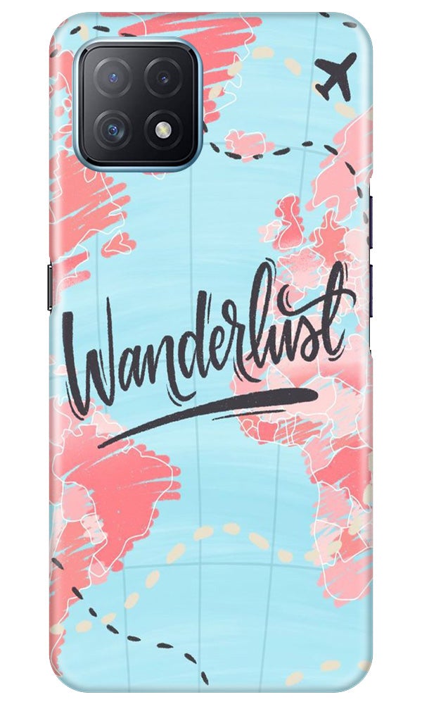 Wonderlust Travel Case for Oppo A73 5G (Design No. 223)
