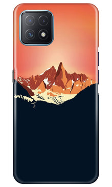 Mountains Mobile Back Case for Oppo A73 5G (Design - 227)