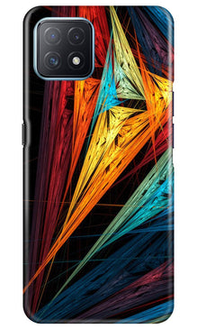 Modern Art Mobile Back Case for Oppo A73 5G (Design - 229)