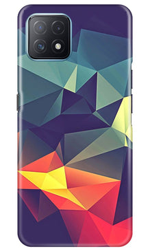 Modern Art Mobile Back Case for Oppo A73 5G (Design - 232)