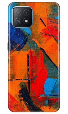 Modern Art Mobile Back Case for Oppo A73 5G (Design - 237)