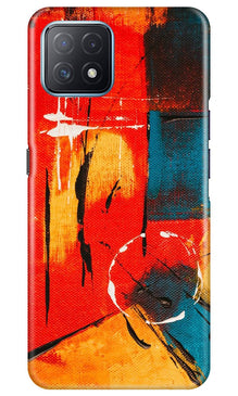 Modern Art Mobile Back Case for Oppo A72 5G (Design - 239)