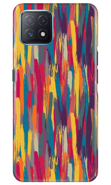 Modern Art Mobile Back Case for Oppo A73 5G (Design - 242)