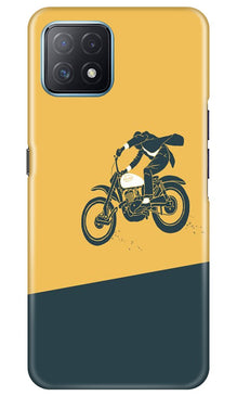 Bike Lovers Mobile Back Case for Oppo A73 5G (Design - 256)