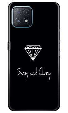 Sassy and Classy Mobile Back Case for Oppo A73 5G (Design - 264)
