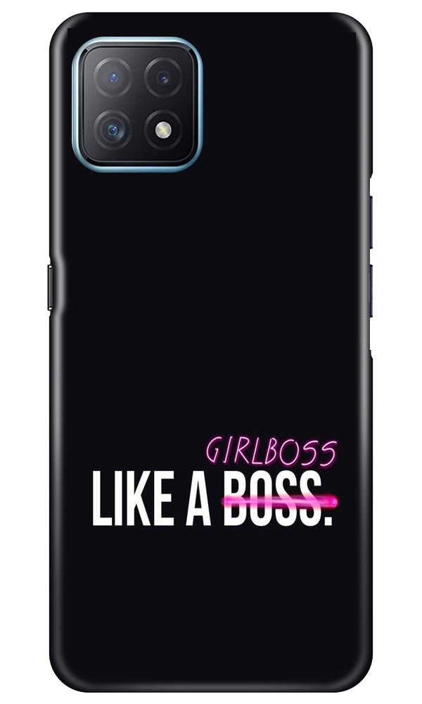 Like a Girl Boss Case for Oppo A73 5G (Design No. 265)