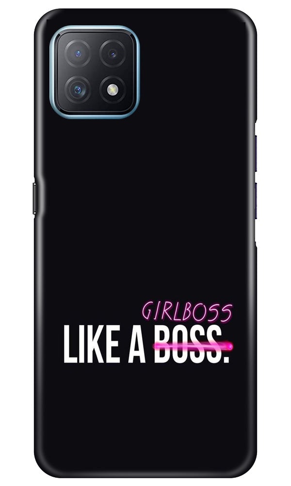 Like a Girl Boss Case for Oppo A73 5G (Design No. 265)