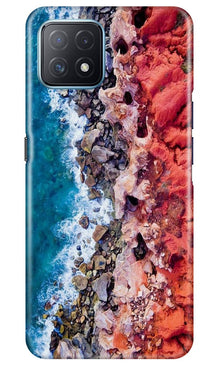 Sea Shore Mobile Back Case for Oppo A73 5G (Design - 273)